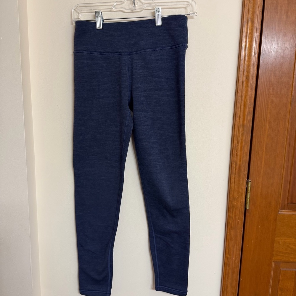 Girl’s Navy High Rise Polartec Tights